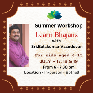 Music class for kids - Bhajan workshop